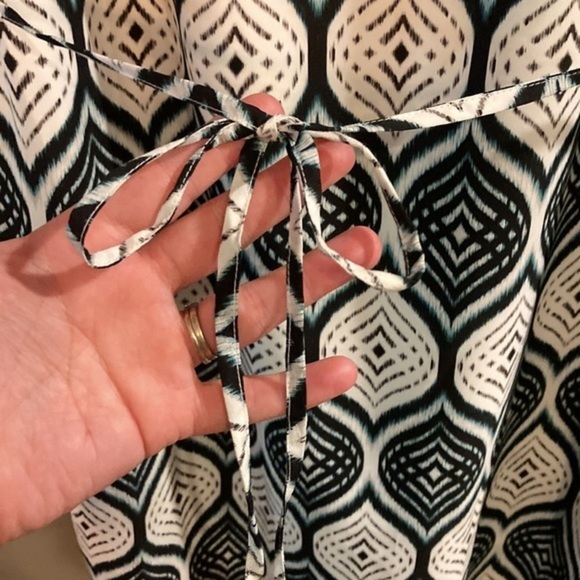 Silky Patterned Dress- Merona - Picture 2 of 8